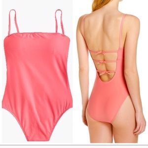 J. Crew bow back swimsuit